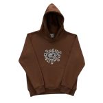 Always Do What You Should Do Brown Oversized Tracksuit