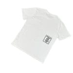 ADWYSD Front Logo Oversized White T-Shirt