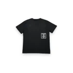 Adwysd Always Blue White Graphic Black Tee 2