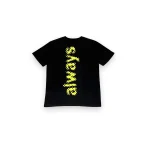 Adwysd Always@ Front Graphic Logo Black Tee 2